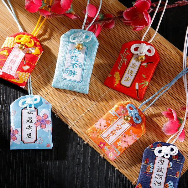 Japanese Asakusa Temple Imperial Guardian Omamori Amulet Charms Japanese Charm For Health Love Money