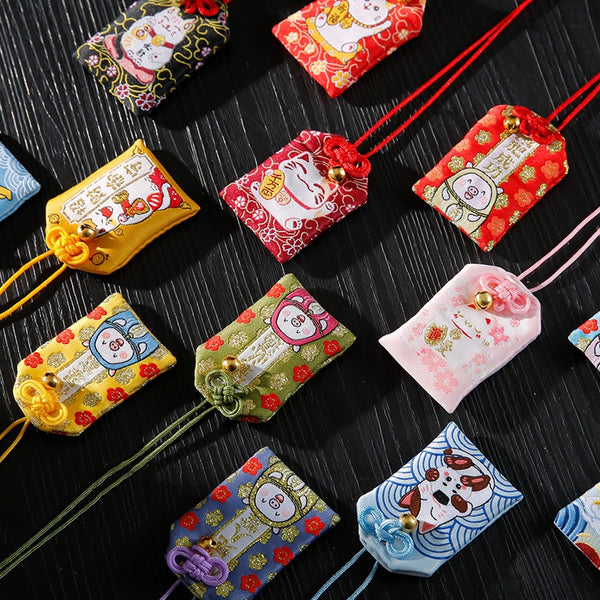 Japanese Asakusa Temple Imperial Guardian Omamori Amulet Charms Japanese Charm For Health Love Money