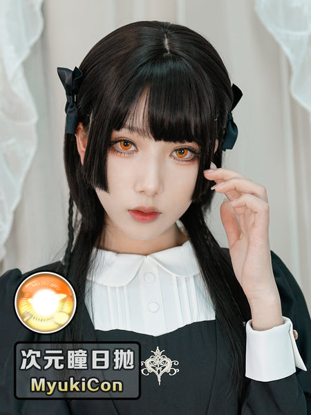CosCon 1 PAIR / 2 PCS CosCon Bella Anime Soft Contact Lens Doll Eyes Super Vibrant 1 Year