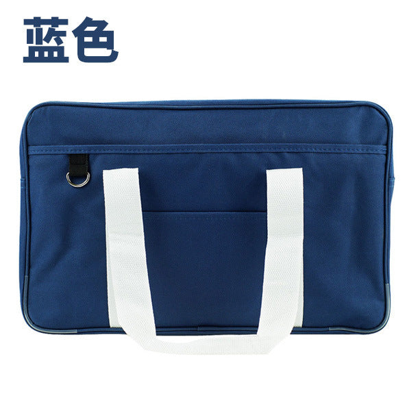 Japanese High School Bags for School and Cosplay Luggage Plain Anime Game Student Uniform