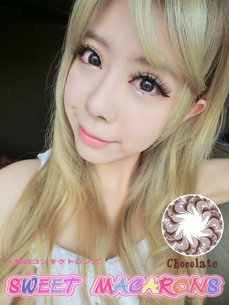 Jinnie Talk Talk Pudding 1 PIECE Soft Contact Lens Doll Eyes Vibrant Lenses Graded SALE