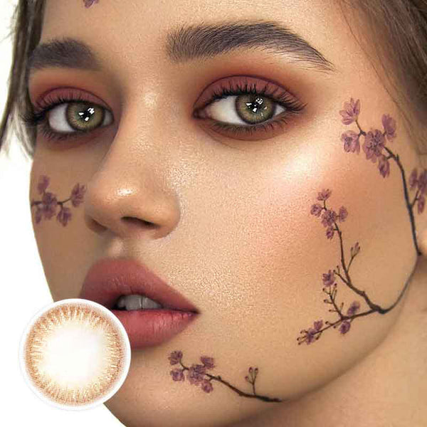 Rainbow Iris 1 PIECE Soft Contact Lens Doll Eyes Vibrant Lenses Graded SALE