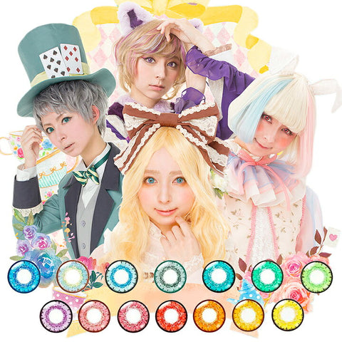Doya x Bloom Color 1 PAIR / 2 PCS Shining Star Soft Contact Lens Doll Eyes Super Vibrant 1 Year