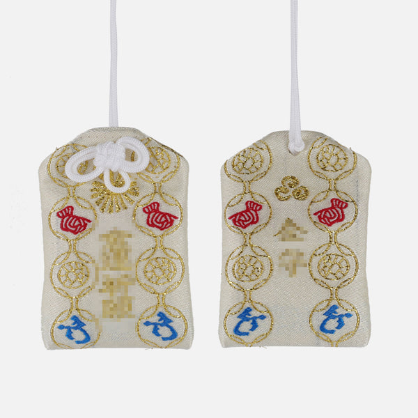 Japanese Asakusa Temple Imperial Guardian Omamori Amulet Charms Japanese Charm For Health Love Money