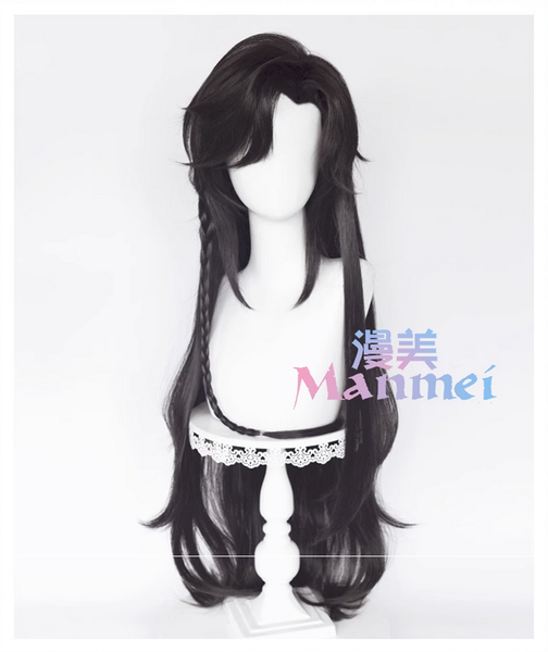 Manmei Wigs: Heaven's Official Blessing: Hua Cheng Xie Lian Mu Qing Cosplay Wigs Authentic Manmei Brand Anime Game