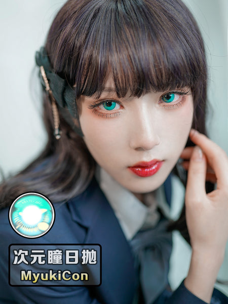 CosCon 1 PAIR / 2 PCS CosCon Bella Anime Soft Contact Lens Doll Eyes Super Vibrant 1 Year