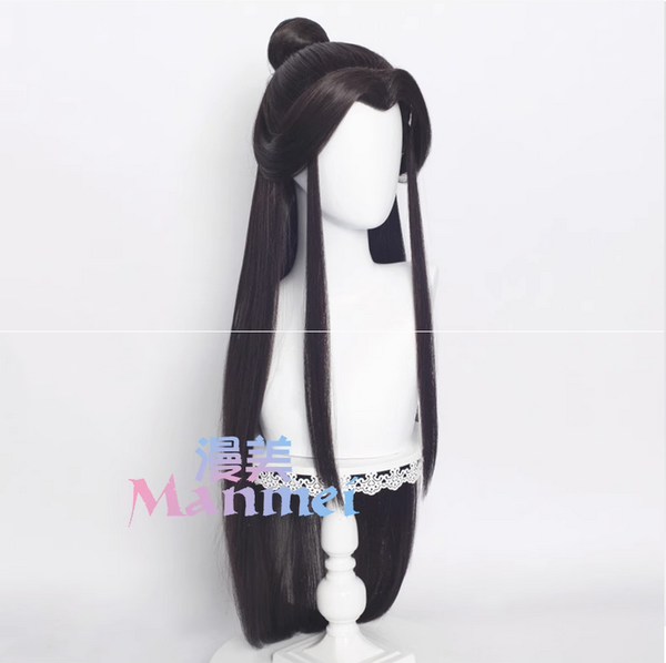 Manmei Wigs: Heaven's Official Blessing: Hua Cheng Xie Lian Mu Qing Cosplay Wigs Authentic Manmei Brand Anime Game