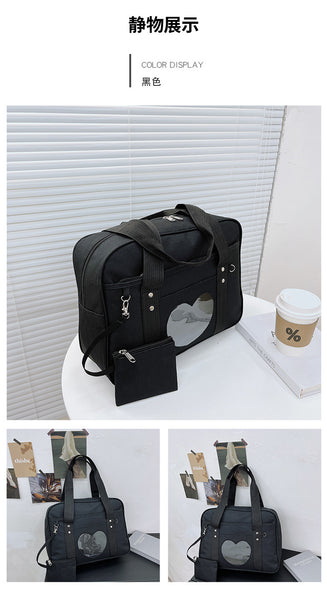 Japanese Ita-bag / Painful Bags Heart Bags Cute Kawaii High School Bags for School and Cosplay