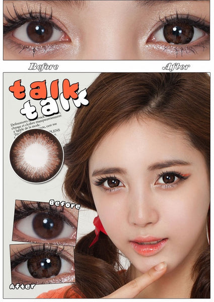 Jinnie Talk Talk Pudding 1 PIECE Soft Contact Lens Doll Eyes Vibrant Lenses Graded SALE