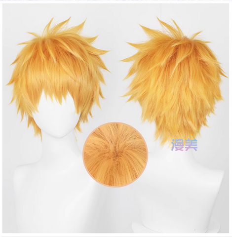 Manmei Wigs: Bleach: Ichigo Kurasaki Cosplay Wigs Authentic Manmei Brand Anime Game