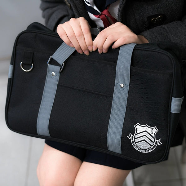 Persona 5 High School Bags for School and Cosplay Luggage Plain Anime Game Student Uniform