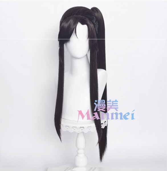 Manmei Wigs: Heaven's Official Blessing: Hua Cheng Xie Lian Mu Qing Cosplay Wigs Authentic Manmei Brand Anime Game