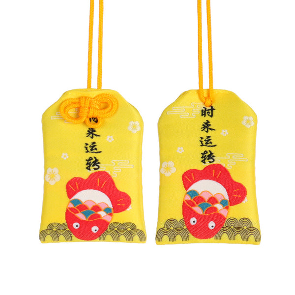 Japanese Asakusa Temple Imperial Guardian Omamori Amulet Charms Japanese Charm For Health Love Money