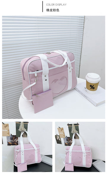 Japanese Ita-bag / Painful Bags Heart Bags Cute Kawaii High School Bags for School and Cosplay