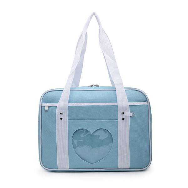 Japanese Ita-bag / Painful Bags Heart Bags Cute Kawaii High School Bags for School and Cosplay