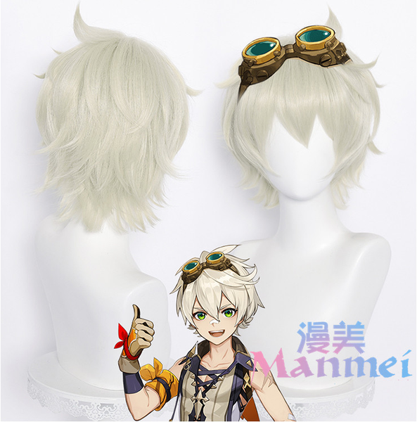 Manmei Wigs: Genshin Impact Cosplay Wigs Set 1 (Authentic)