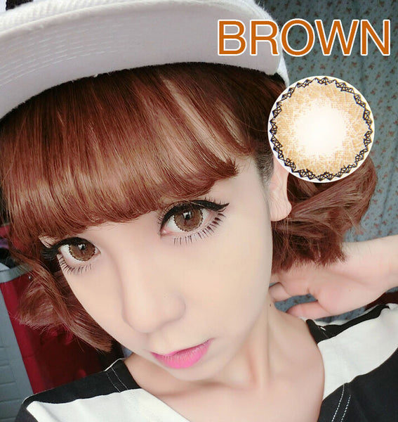 Muse 1 PAIR / 2 PCS Animation Contact Lenses Graded