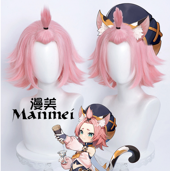 Manmei Wigs: Genshin Impact Cosplay Wigs Set 1 (Authentic)