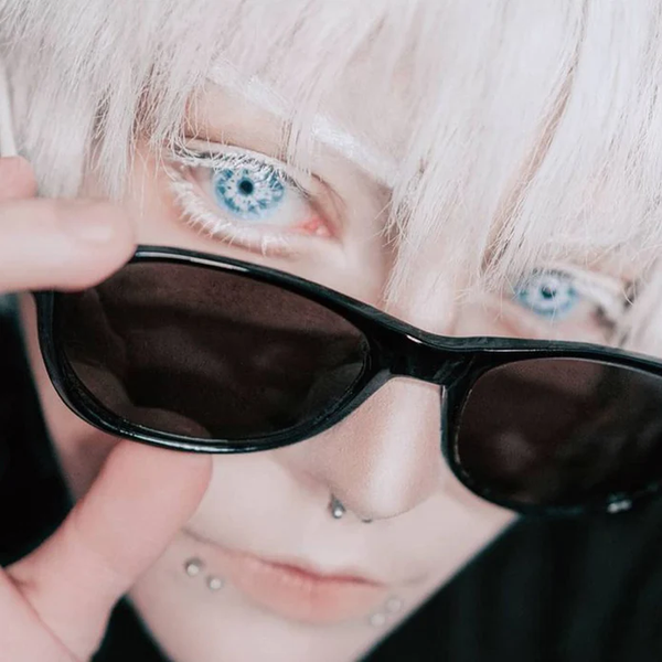 Magic Eye 1 PAIR / 2 PCS Crazy Gojo Satoru Animation Contact Lens
