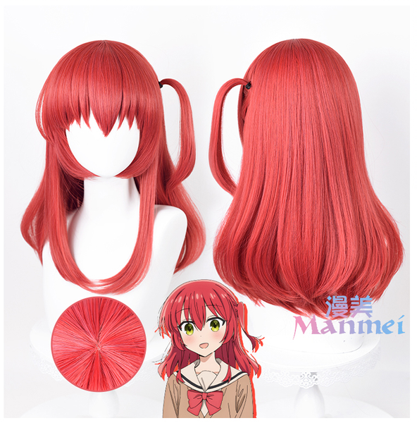 Manmei Wigs: Hitori Bocchi no Marumaru Seikatsu: Cosplay Wigs Authentic Manmei Brand Anime Game