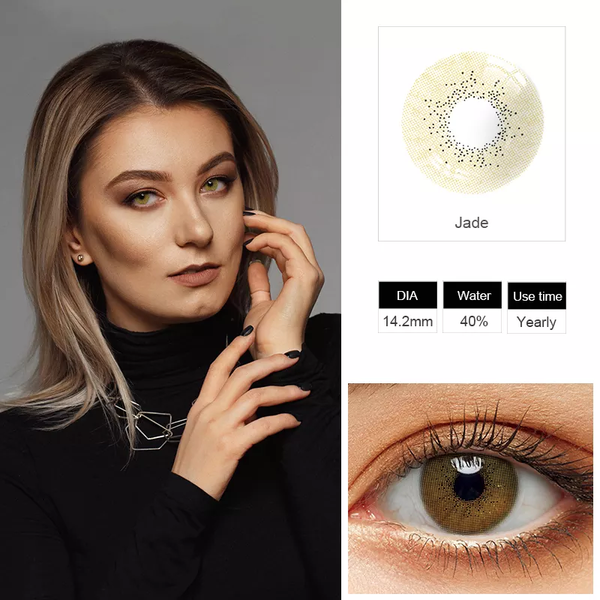 Lovely! 1 PAIR / 2 PCS Ocean Soft Contact Lens Doll Eyes Vibrant Lenses Graded SALE