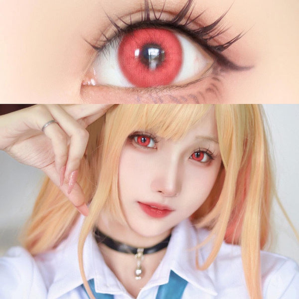 ChokiGirls 1 PAIR / 2 PCS 1 Day Series Korean Anime Soft Contact Lens Doll Eyes Super Vibrant Lenses