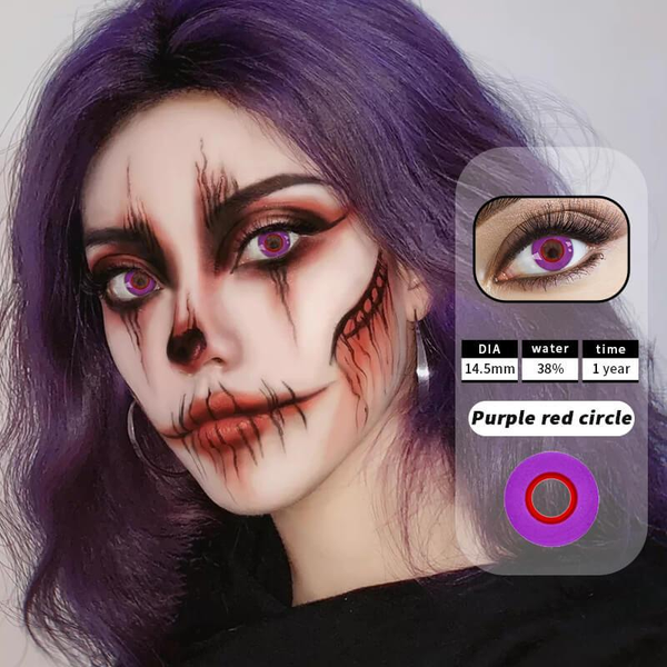 Magic Eye 1 PAIR / 2 PCS Contact Lens Manson Animation Contact Lens