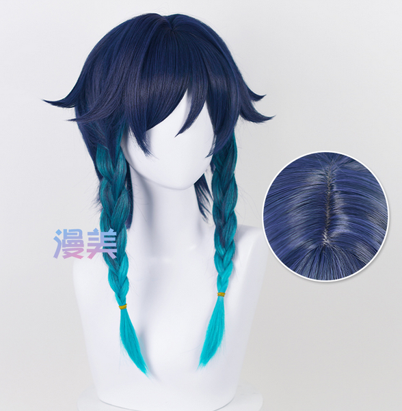 Manmei Wigs: Genshin Impact Venti Cosplay Wigs (Authentic)