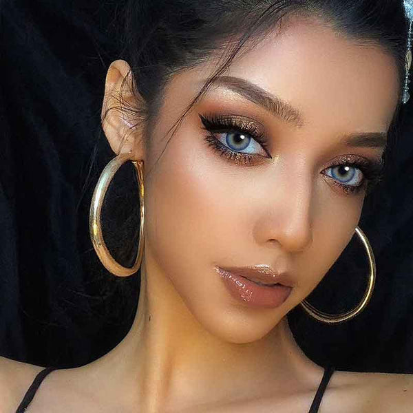 Magic Eye 1 PAIR / 2 PCS Cat Contact Lens Natural Look For Dark Eyes!