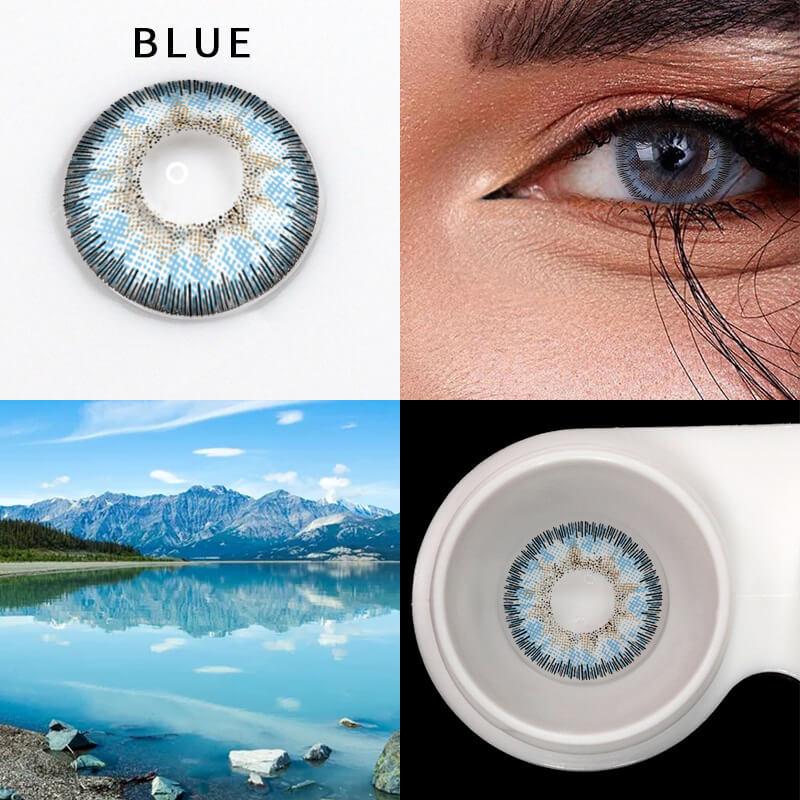 Lovely! 1 PAIR / 2 PCS Angel Ice Soft Contact Lens Doll Eyes Vibrant Lenses Graded SALE