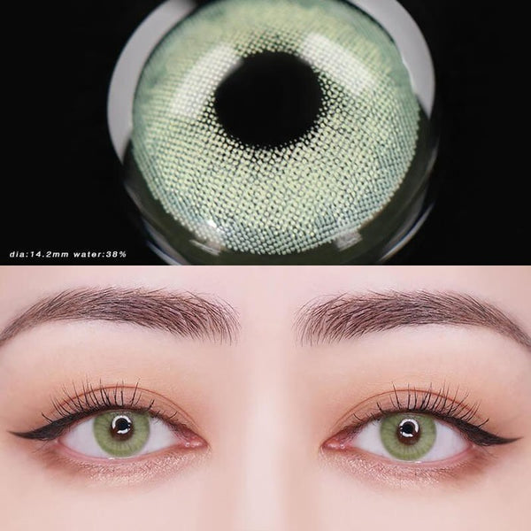Lovely! 1 PAIR / 2 PCS Aurora Soft Contact Lens Doll Eyes Vibrant Lenses Graded SALE