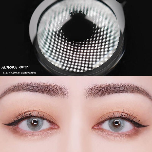 Lovely! 1 PAIR / 2 PCS Aurora Soft Contact Lens Doll Eyes Vibrant Lenses Graded SALE