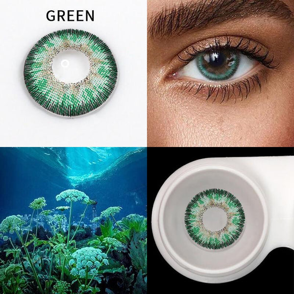Lovely! 1 PAIR / 2 PCS Angel Ice Soft Contact Lens Doll Eyes Vibrant Lenses Graded SALE