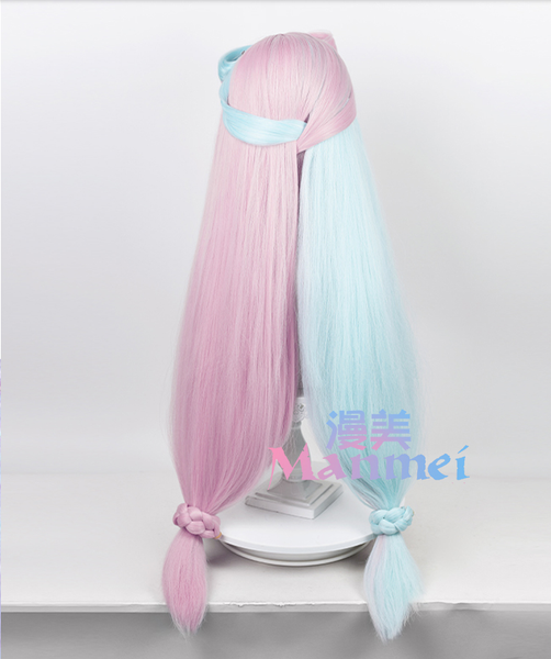 PRE ORDER Manmei Wigs: Pokemon: Gym Master Qishu Cosplay Wigs Authentic Manmei Brand Anime Game