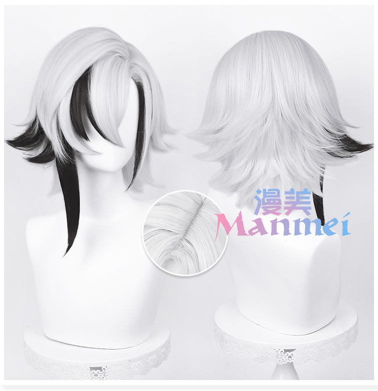 Manmei Wigs: Genshin Impact Arlecchino Cosplay Wigs (Authentic)