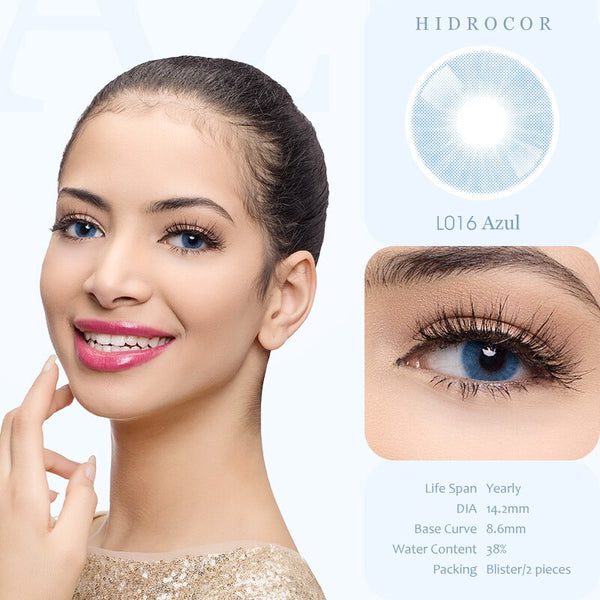 Lovely! 1 PAIR / 2 PCS Hidrocor 13 Soft Contact Lens Doll Eyes Vibrant Lenses Graded SALE