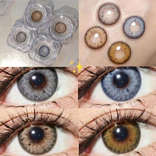 Fancy Look 1 PAIR / 2 PCS Solotica Hidrocor HC Contact Lens Natural Look