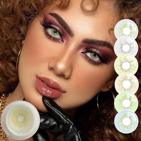 Lovely! 1 PAIR / 2 PCS Ocean Soft Contact Lens Doll Eyes Vibrant Lenses Graded SALE