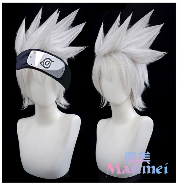 Manmei Wigs: Naruto Shippuden: Naruto Sasuke Itachi Cosplay Wigs Authentic Manmei Brand Anime Game