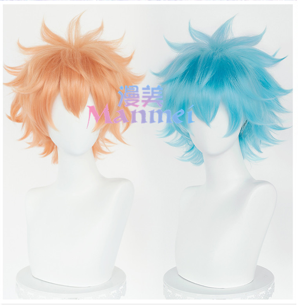 Manmei Wigs: Tokyo Revengers: Mickey Manjiro Ken Draken Cosplay Wigs Authentic Manmei Brand Anime
