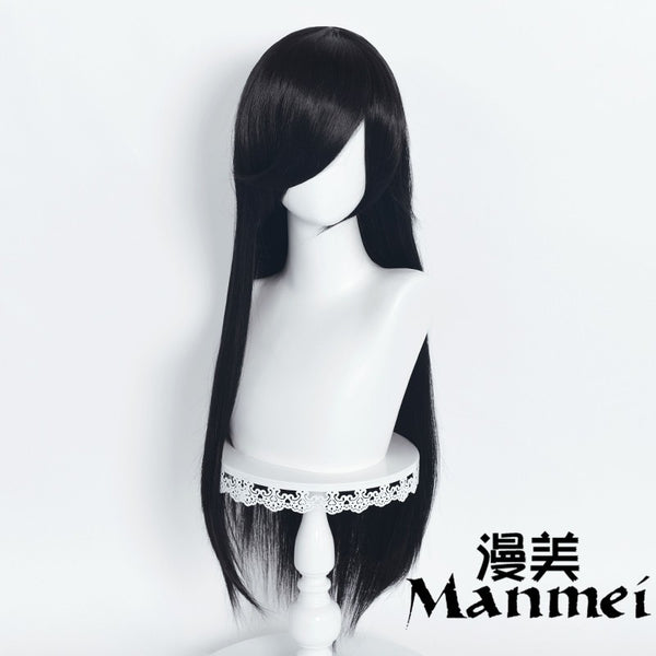 Manmei Wigs: Universal Style Black Color Princess Cosplay Wigs Authentic Manmei Brand Anime Game