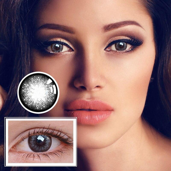 Magic Eye 1 PAIR / 2 PCS Starlight Barbie Contact Lens Doll Eye Effect For Dark Eyes! (Graded)