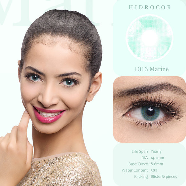 Lovely! 1 PAIR / 2 PCS Hidrocor 13 Soft Contact Lens Doll Eyes Vibrant Lenses Graded SALE