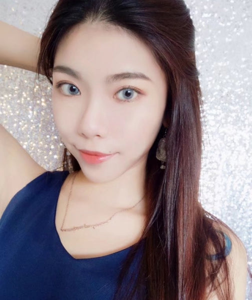 Magic Eye 1 PAIR / 2 PCS Diamond Duo B1 Contact Lens Doll Eye Effect For Dark Eyes!