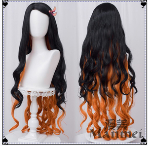 Manmei Wigs: Demon Slayer: Tanjiro Nezuko Zenitsu Inosuke Cosplay Wigs Authentic Manmei Brand Anime Game