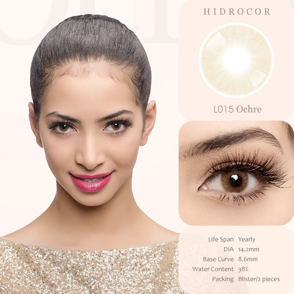 Lovely! 1 PAIR / 2 PCS Hidrocor 13 Soft Contact Lens Doll Eyes Vibrant Lenses Graded SALE