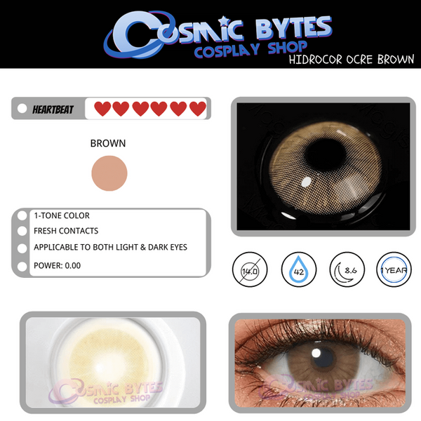 Lovely! 1 PAIR / 2 PCS Hidrocor 13 Soft Contact Lens Doll Eyes Vibrant Lenses Graded SALE