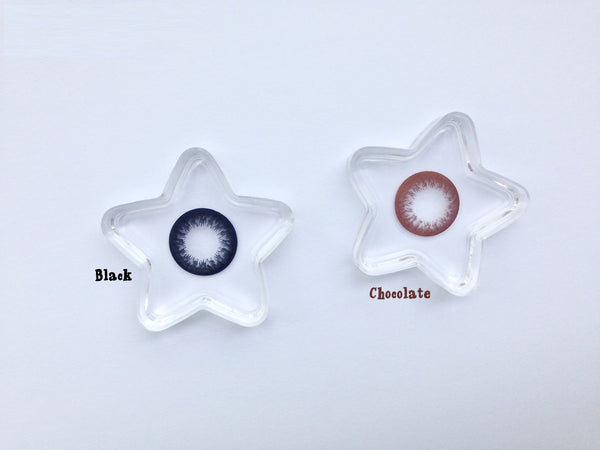 Magic Eye 1 PAIR / 2 PCS Diamond Duo B1 Contact Lens Doll Eye Effect For Dark Eyes!