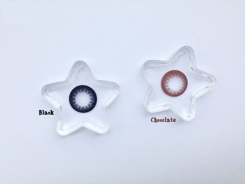 Magic Eye 1 PAIR / 2 PCS Diamond Duo B1 Contact Lens Doll Eye Effect For Dark Eyes!