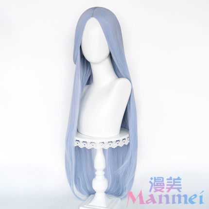Manmei Wigs: 100cm Straight Center Parted Cosplay Wigs (Authentic)